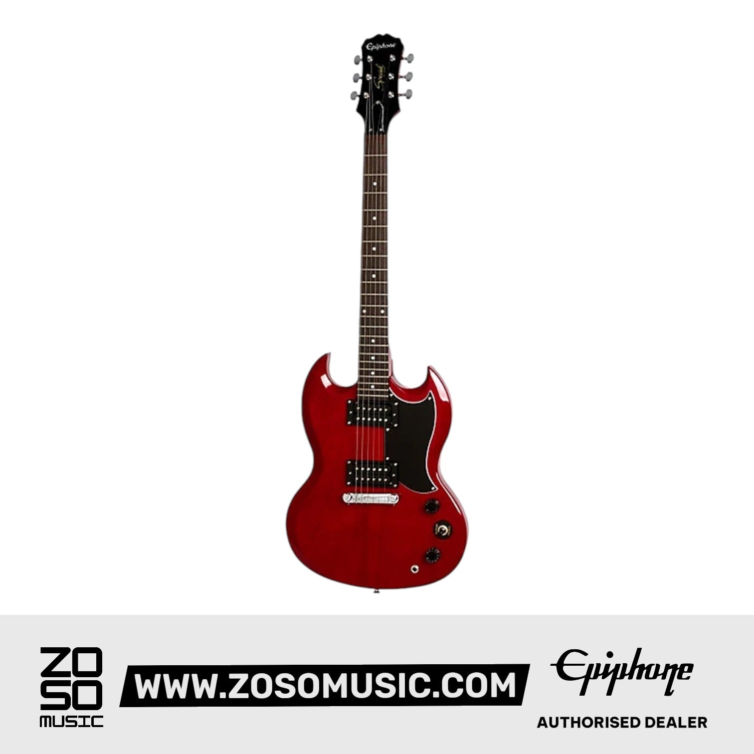 Epiphone EGS1CHCH3 Limited Edition SG Special-I Best Beginner Electric Guitar - Cherry |  EPIPHONE |  ELECTRIC GUITAR |  Zoso Music