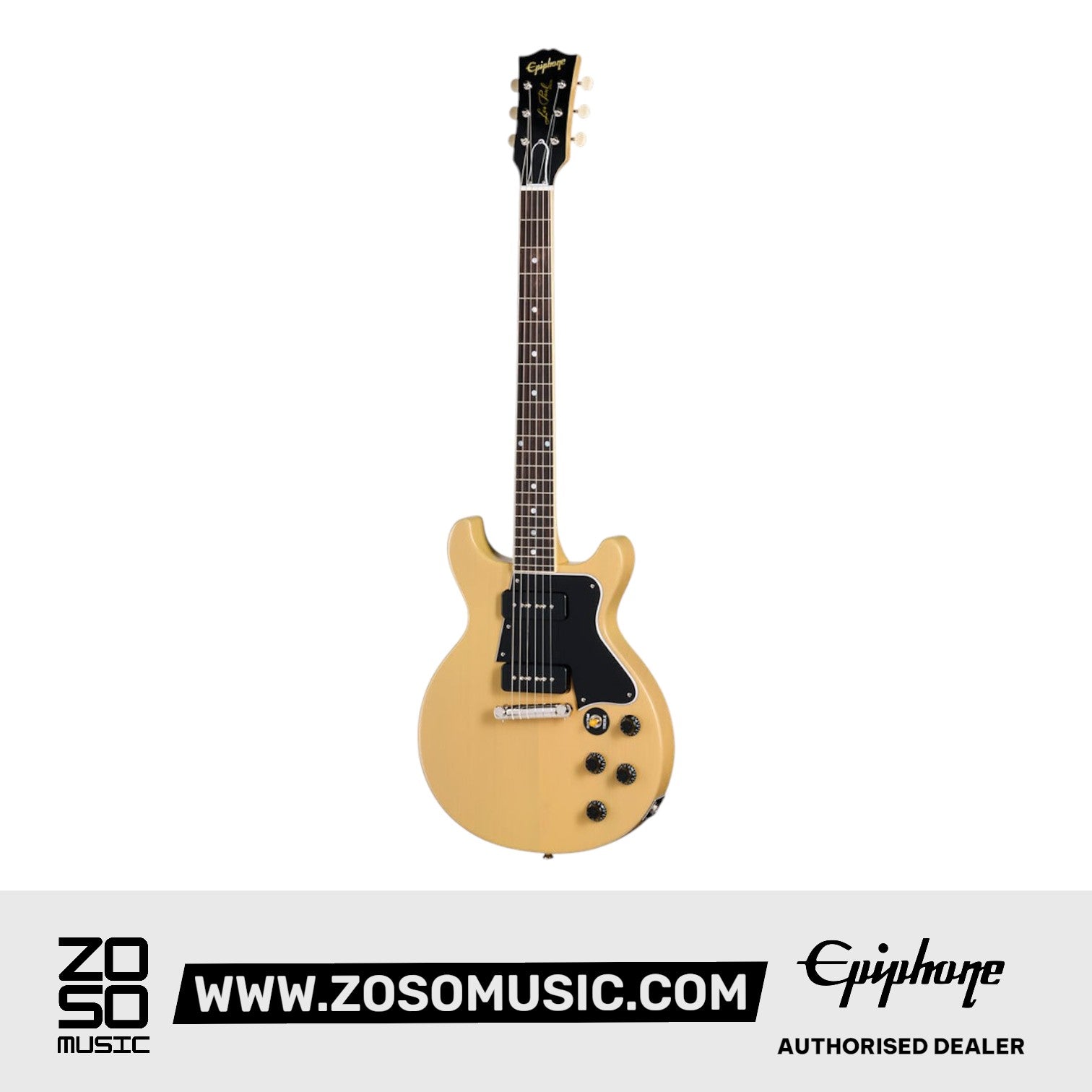 Epiphone 1960 Les Paul Special Double Cut Reissue Electric Guitar - TV Yellow |  EPIPHONE |  ELECTRIC GUITAR |  Zoso Music