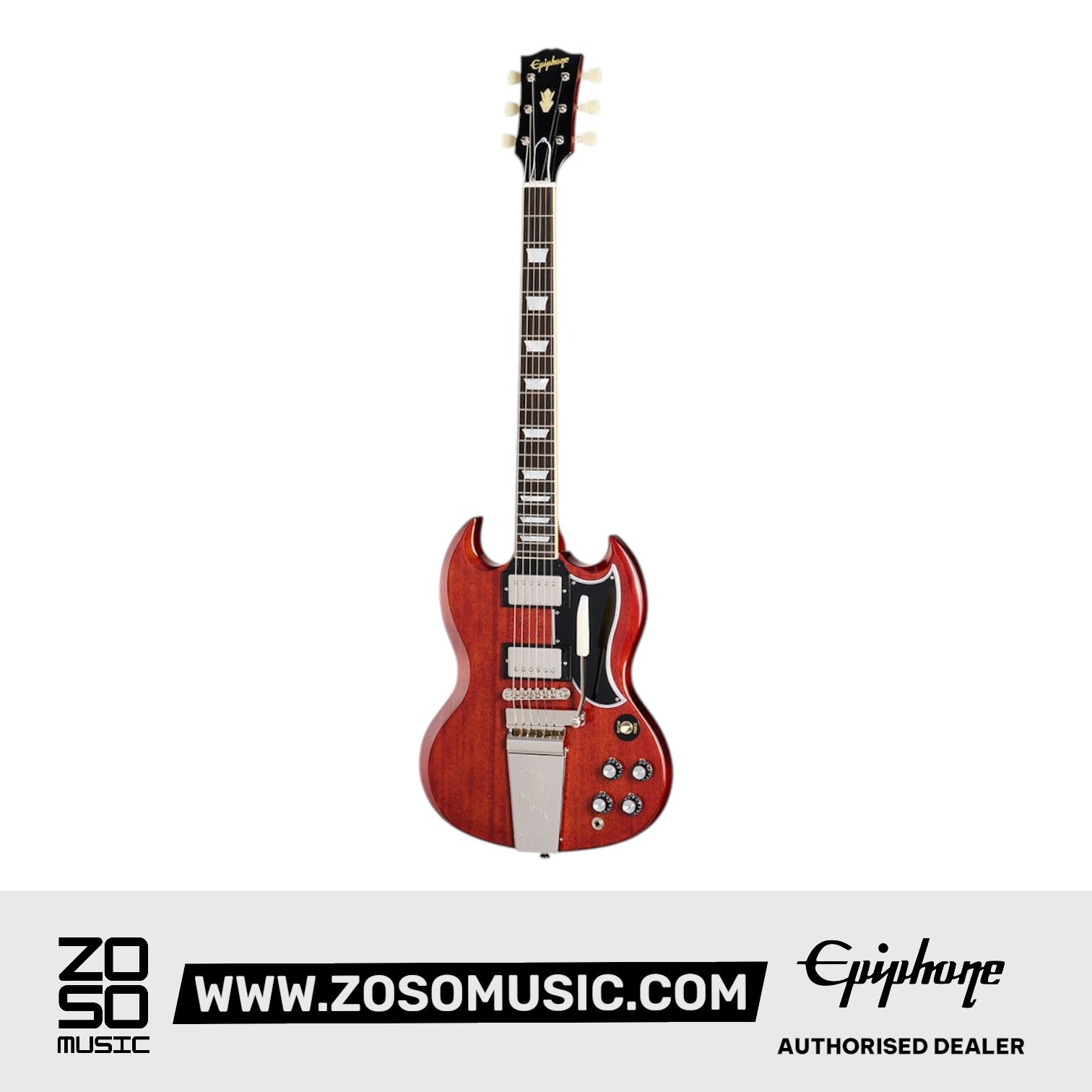 Epiphone 1964 SG Standard Reissue Electric Guitar - Cherry Red |  EPIPHONE |  ELECTRIC GUITAR |  Zoso Music