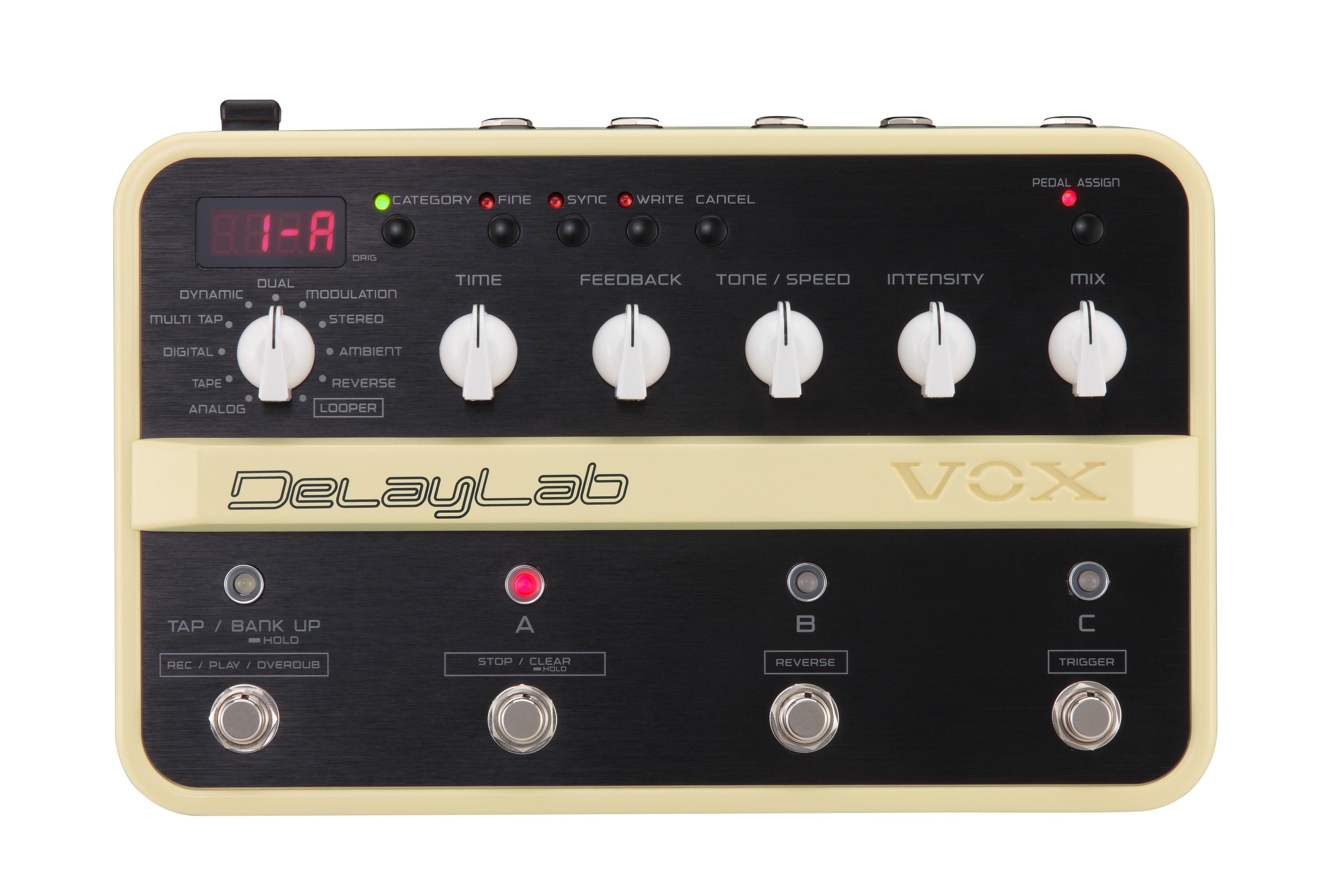 Vox DelayLab Ultimate Delay Effects Pedal