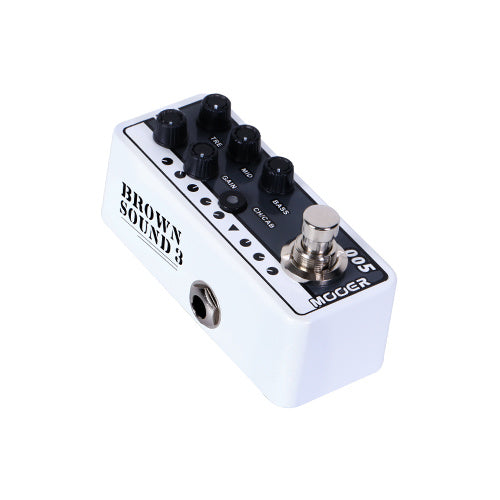 Mooer 005 Brown Sound 3 Micro Preamp Pedal |  MOOER |  MULTI-EFFECTS |  Zoso Music