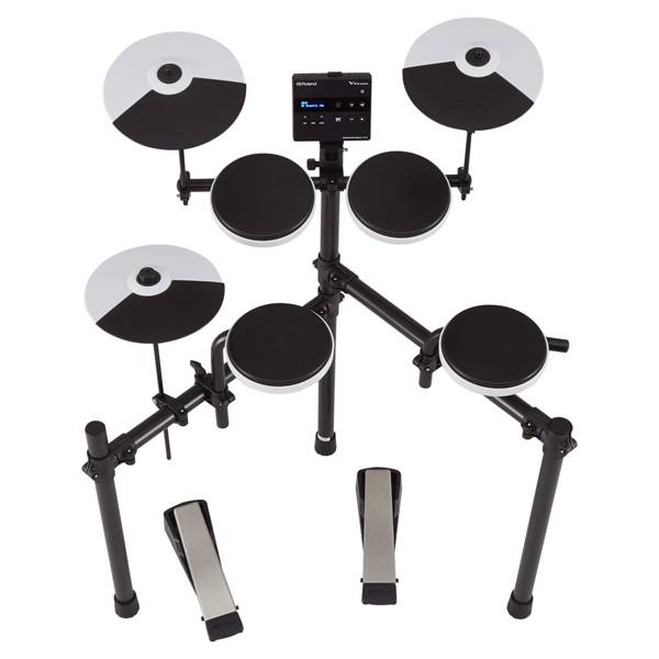 Roland TD-02K V-Drums Electronic Drum Set, Drum Throne and Drumsticks