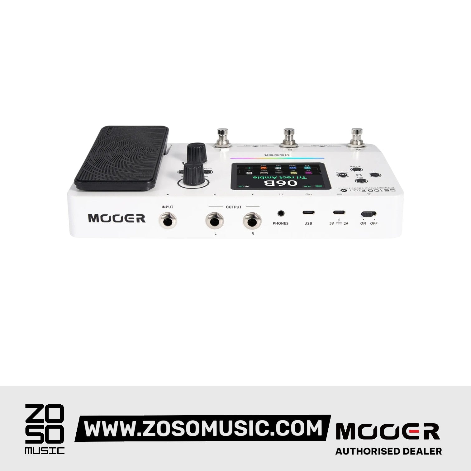 Mooer GE100Pro AI Intelligent Multi-Effects Pedal