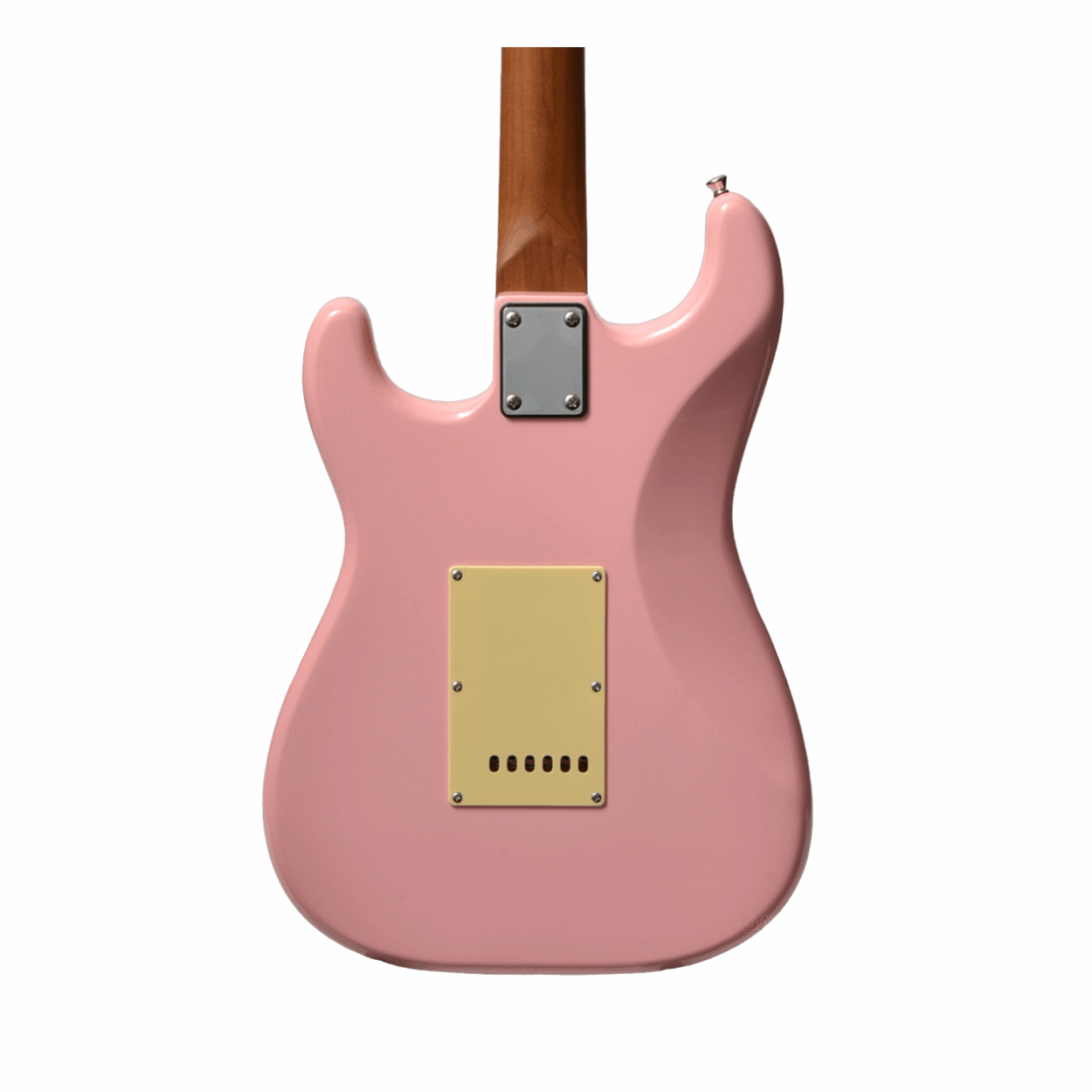 Bacchus Bst-1-rsm/m-slpk Universe Series Roasted Maple Electric Guitar, Shell Pink With Bag