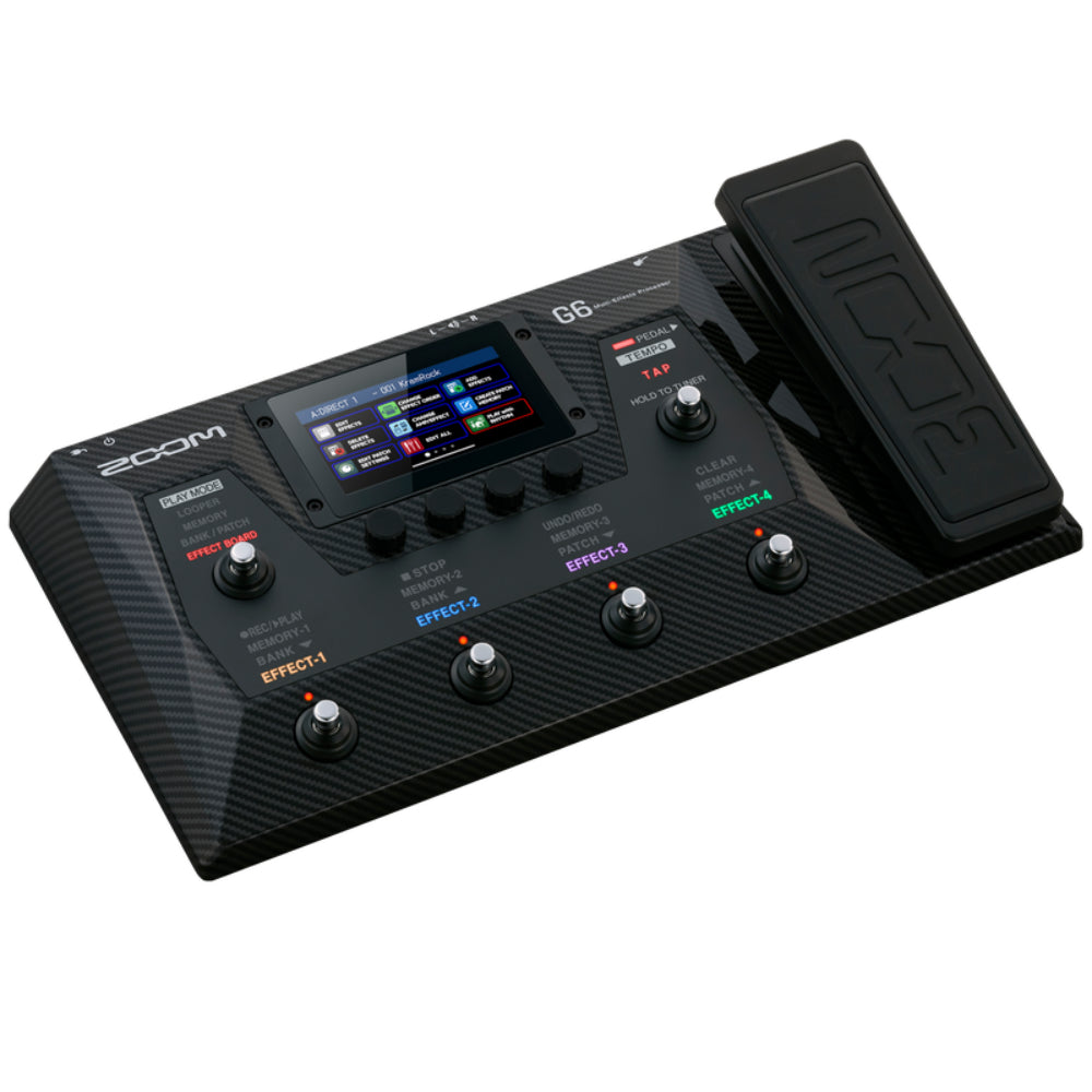 Zoom G6 Front View Zoso Music 