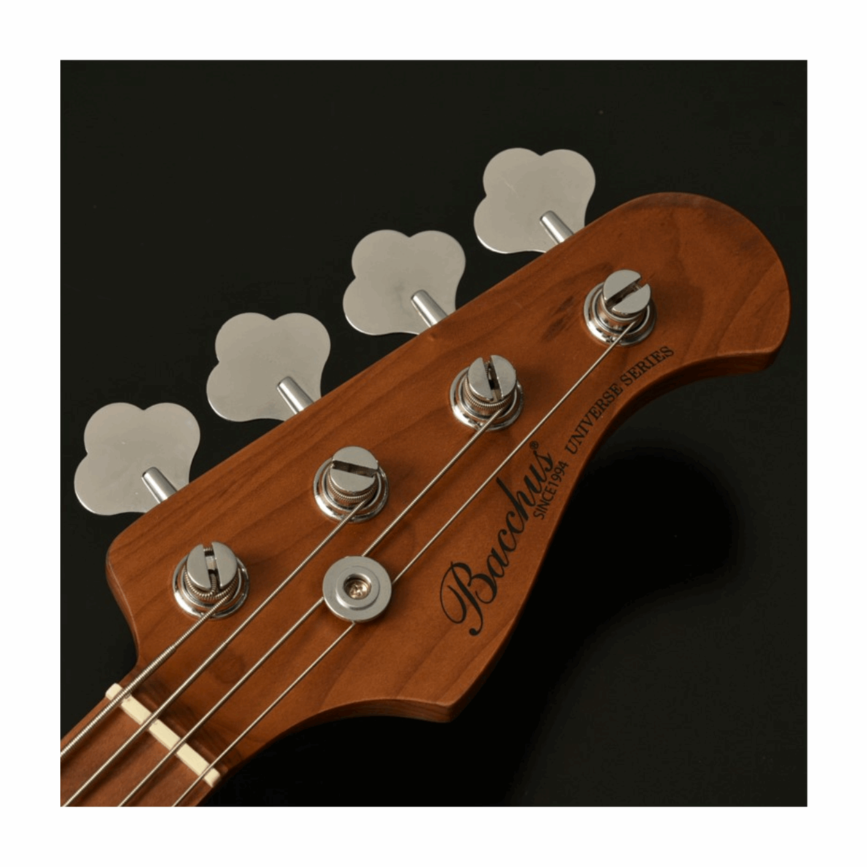 BACCHUS BJB-1-RSM/M-PTL-SOB UNIVERSE SERIES ROASTED MAPLE ELECTRIC BASS, PASTEL SONIC BLUE WITH BAG