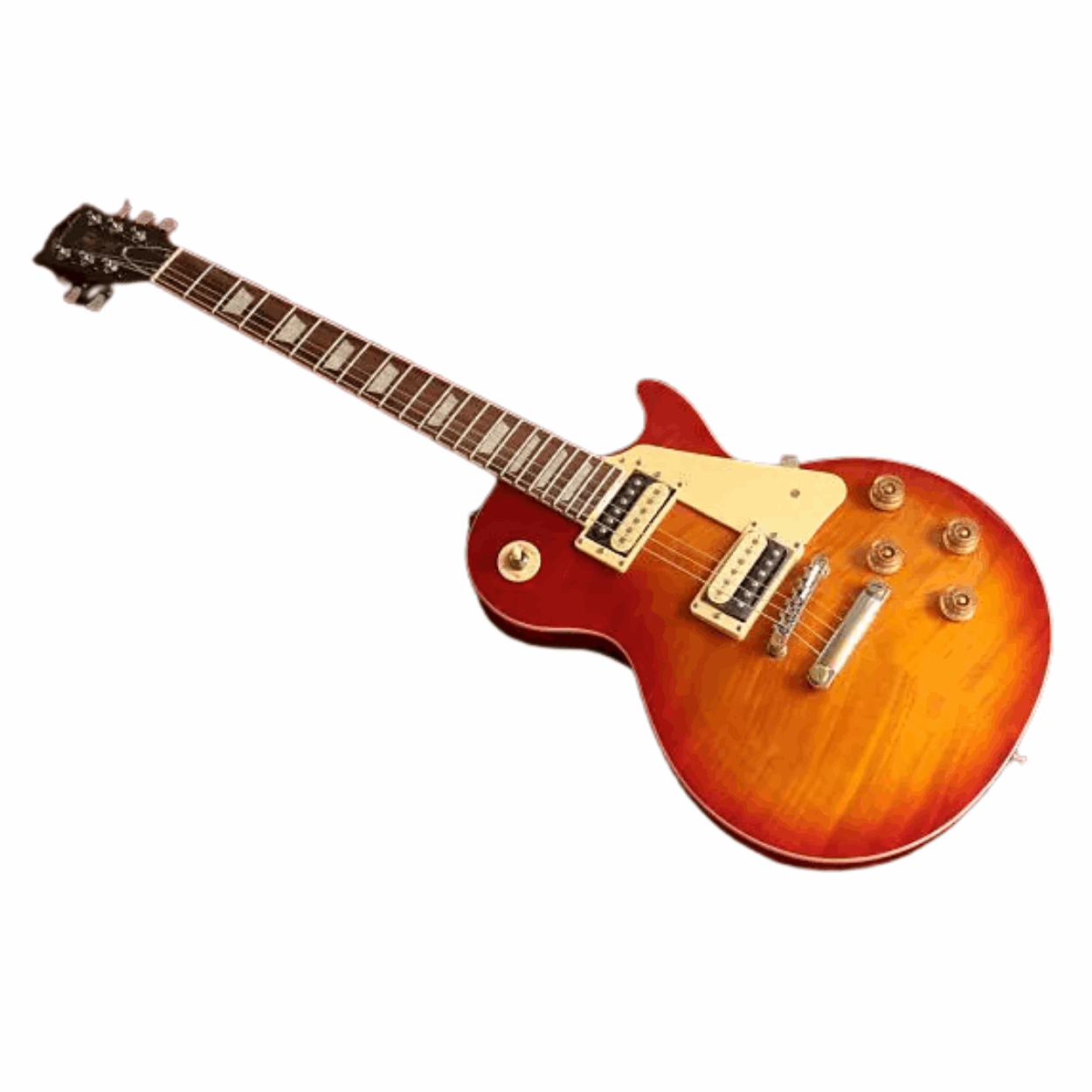 Bacchus Blp-fmh/r Cs Universe Series Electric Guitar, Cherry Sunburst With Bag