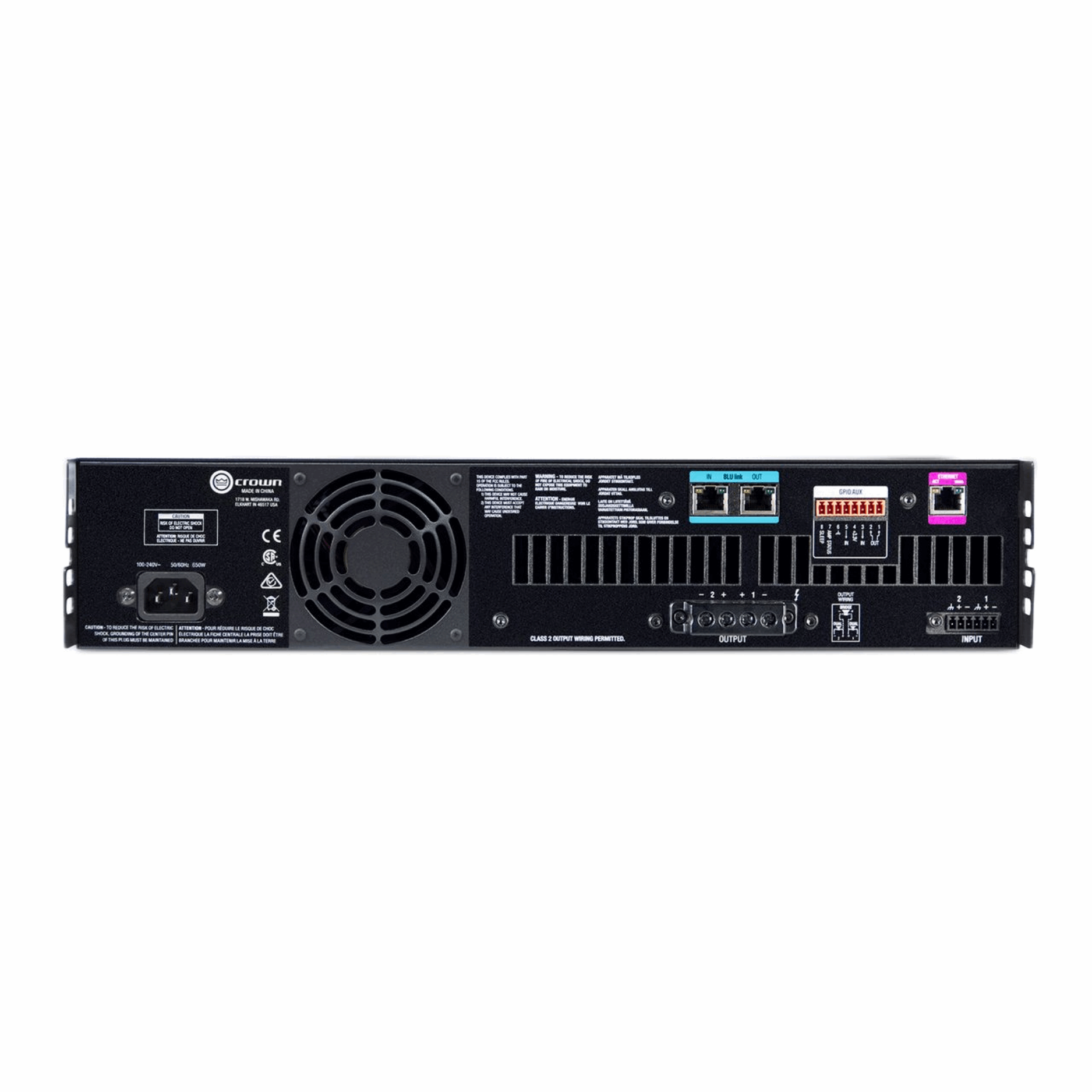 Crown CDi 2|600BL DriveCore 2-Channel Analog Power Amplifier With BLU Link