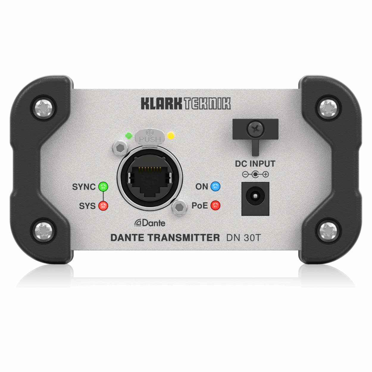 KLARK TEKNIK DN 30T 2-CHANNEL DANTE AUDIO TRANSMITTER