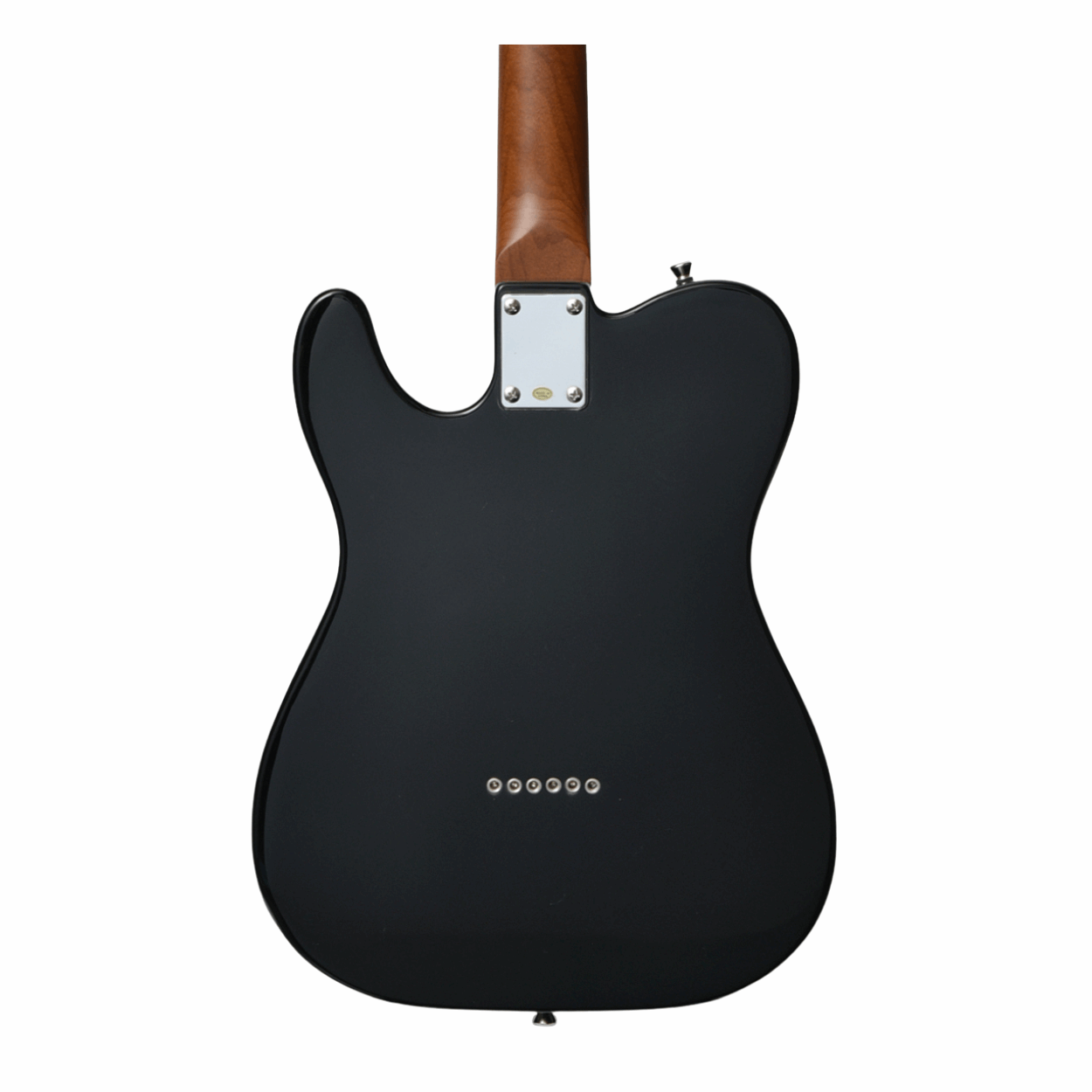 Bacchus Bte-2-rsm/m-blk Universe Series Roasted Maple Electric Guitar, Black With Bag
