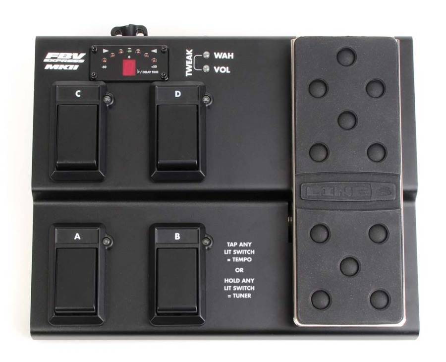 Line 6 FBV Express MkII 4-channel Footswitch Controller - ZOSO MUSIC