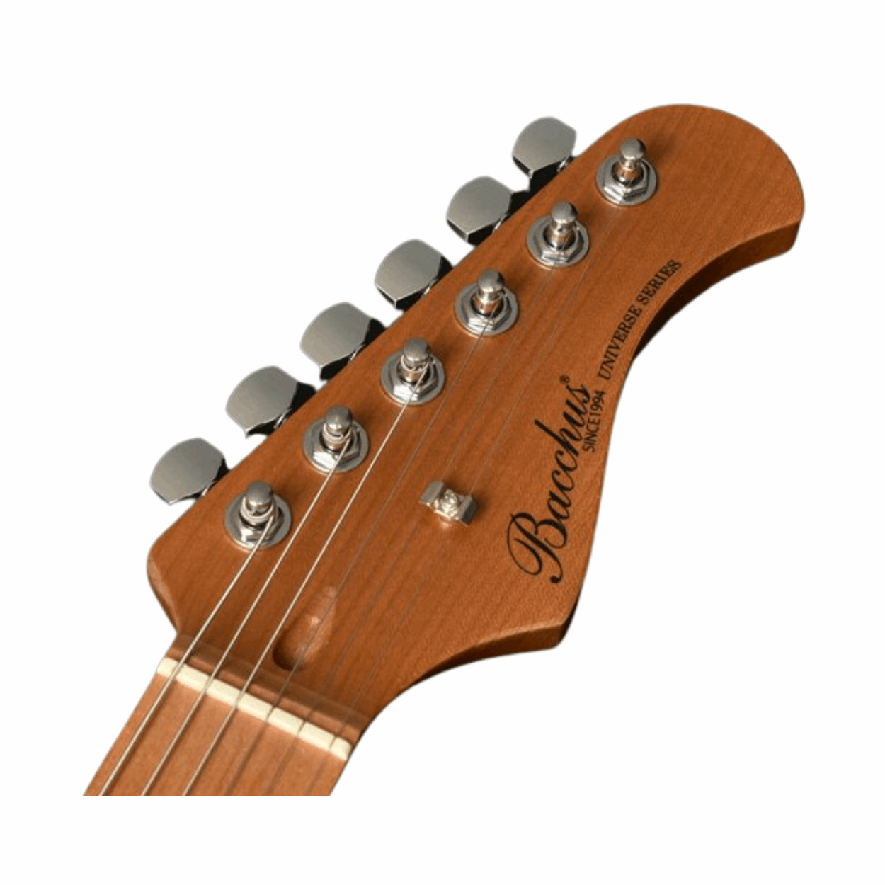 Bacchus Bst-2-rsm/m-ptlsob Universe Series Roasted Maple Electric Guitar, Pastel Sonic Blue With Bag