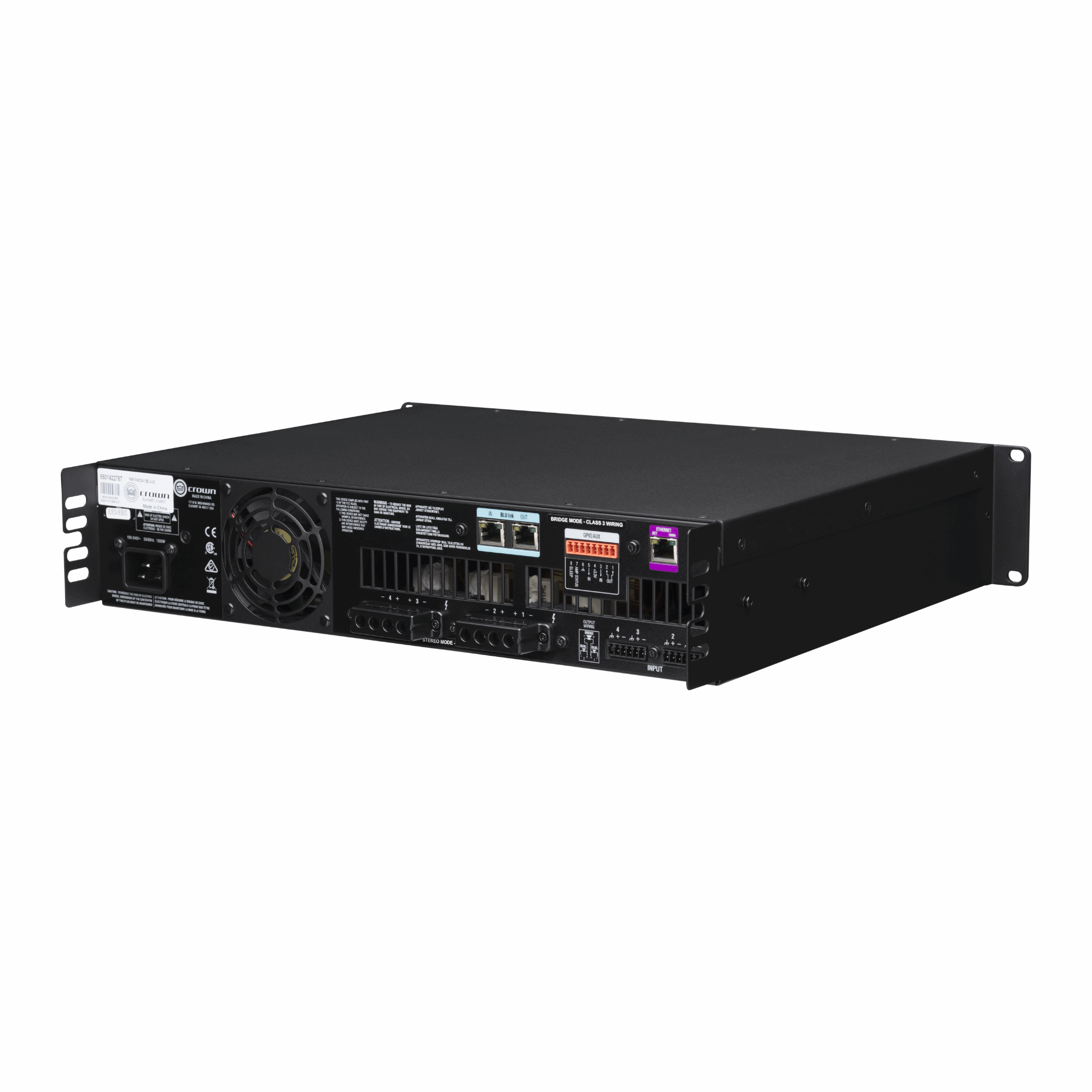Crown CDi 4|1200BL 4-Channel DriveCore Series Power Amplifier ( CDi-4|1200BL / CDi4|1200BL )