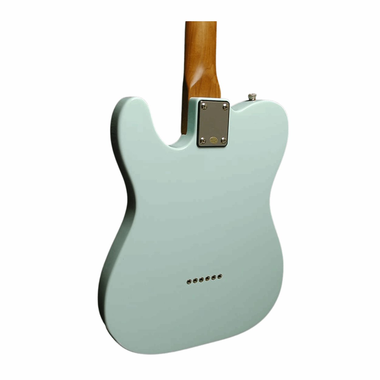 Bacchus Bte-1-rsm/m-ptl-sob Universe Series Roasted Maple Electric Guitar, Pastel Sonic Blue With Bag