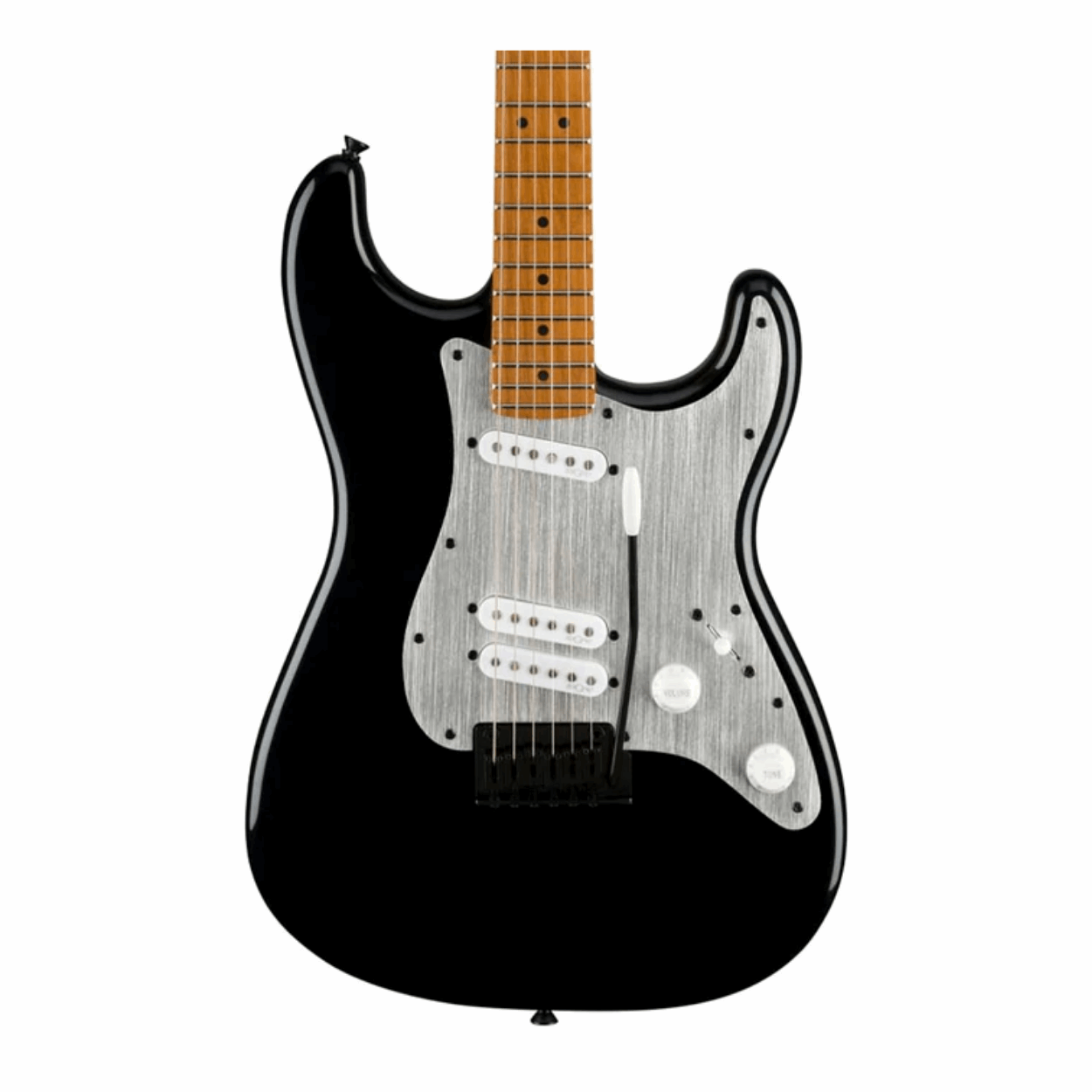 Squier Contemporary Stratocaster Special Electric Guitar, Roasted Maple FB, Black