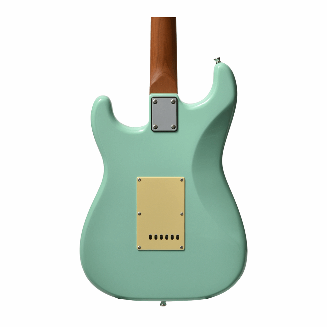 Bacchus Bst-1-rsm/m-sfg Universe Series Roasted Maple Electric Guitar, Sea Foam Green With Bag