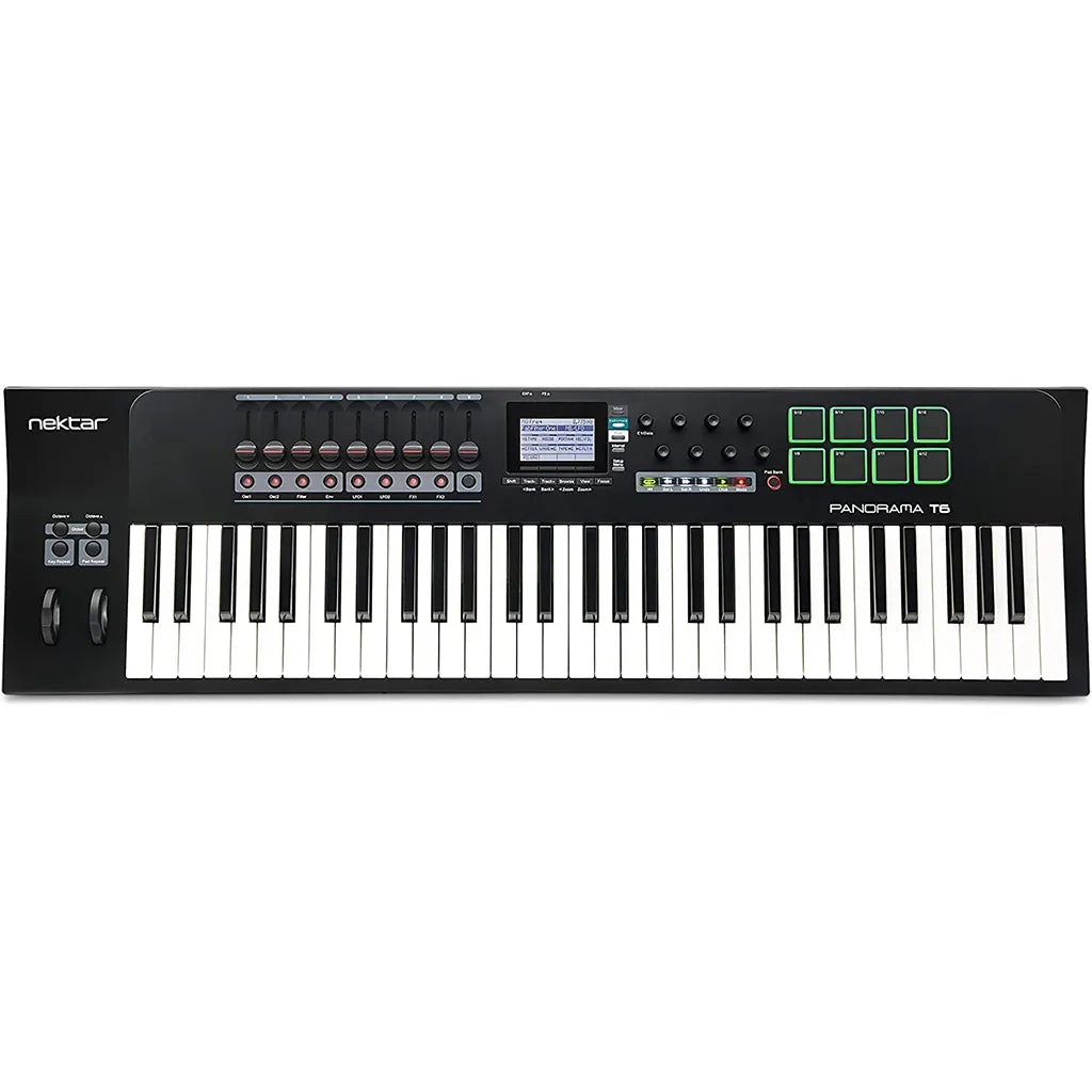 Nektar Panorama T6 61-key MIDI Controller Keyboard | Zoso Music Sdn Bhd
