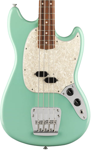 Fender Vintera 60s Mustang Bass Guitar, Pau Ferro FB, Sea Foam Green |  FENDER |  ELECTRIC GUITAR |  Zoso Music