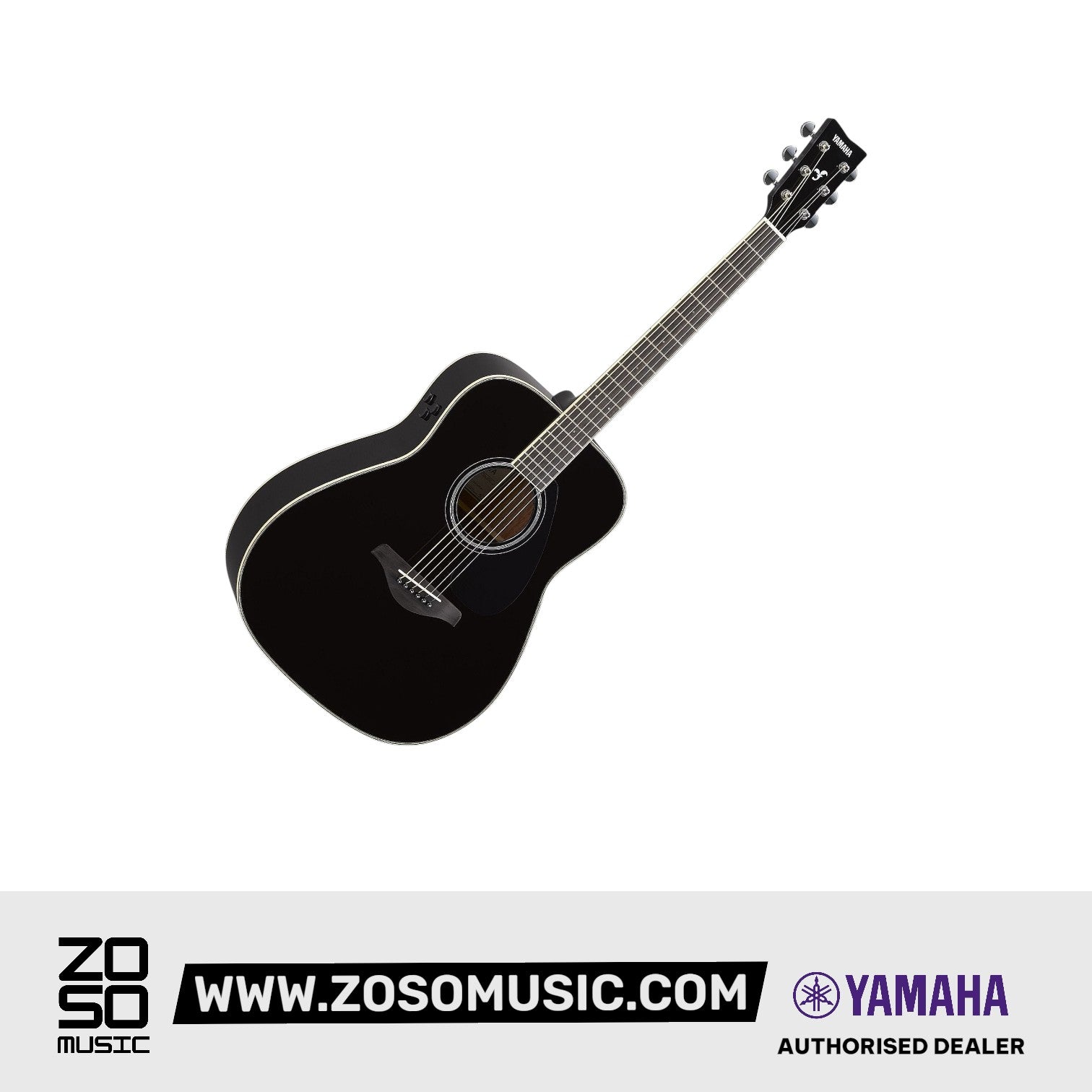 YAMAHA FG-TA (FGTA) TRANSACOUSTIC DREADNOUGHT ACOUSTIC ELECTRIC GUITAR BLACK (BL) |  YAMAHA MUSIC |  ACOUSTIC GUITAR |  Zoso Music