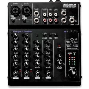ART USBMix6 Mixer with USB