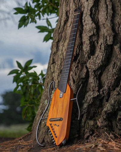 Donner HUSH-I Acoustic-Electric Guitar Kit for Travel Silent Practice - Mahogany |  DONNER |  ACOUSTIC GUITAR |  Zoso Music