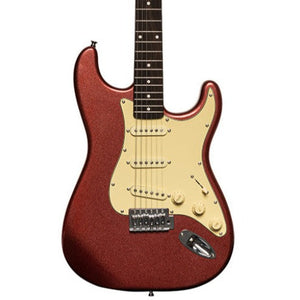 Stagg SES-30 Car Standard "S" Electric Guitar Candy Apple Red Color |  STAGG |  ELECTRIC GUITAR |  Zoso Music