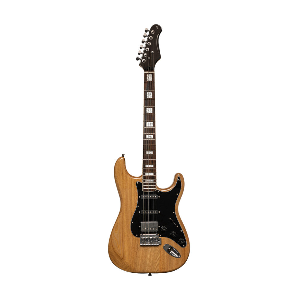 Stagg SES-60 NAT Solid Alder Body Electric Guitar - Natural