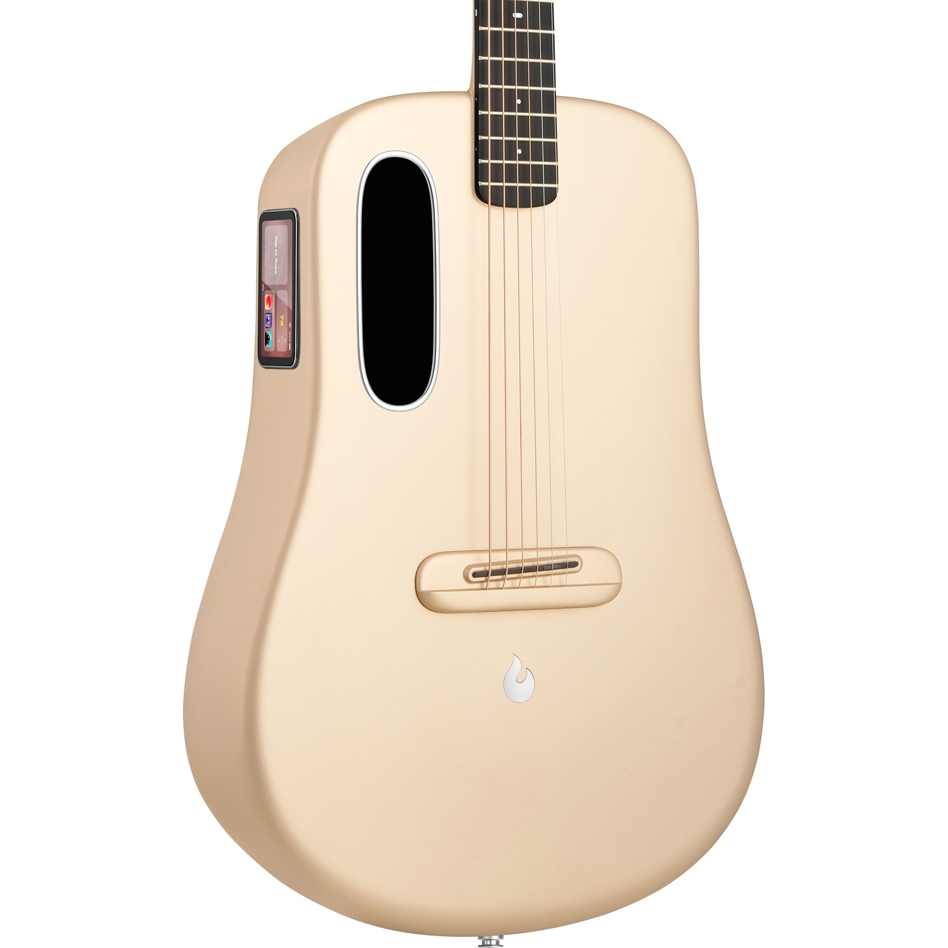 Lava ME 4 38″ Carbon Fiber Acoustic-Electric Guitar with Space Bag - Soft Gold