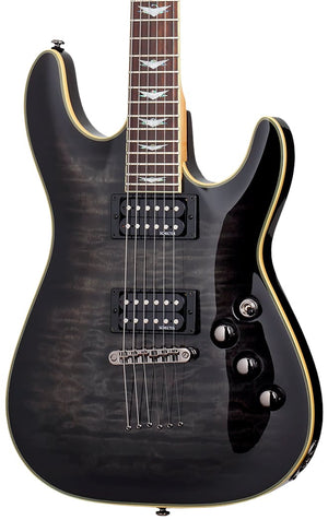 Schecter Omen Extreme-6 Electric Guitar - See Through Black [MII] |  SCHECTER |  ELECTRIC GUITAR |  Zoso Music