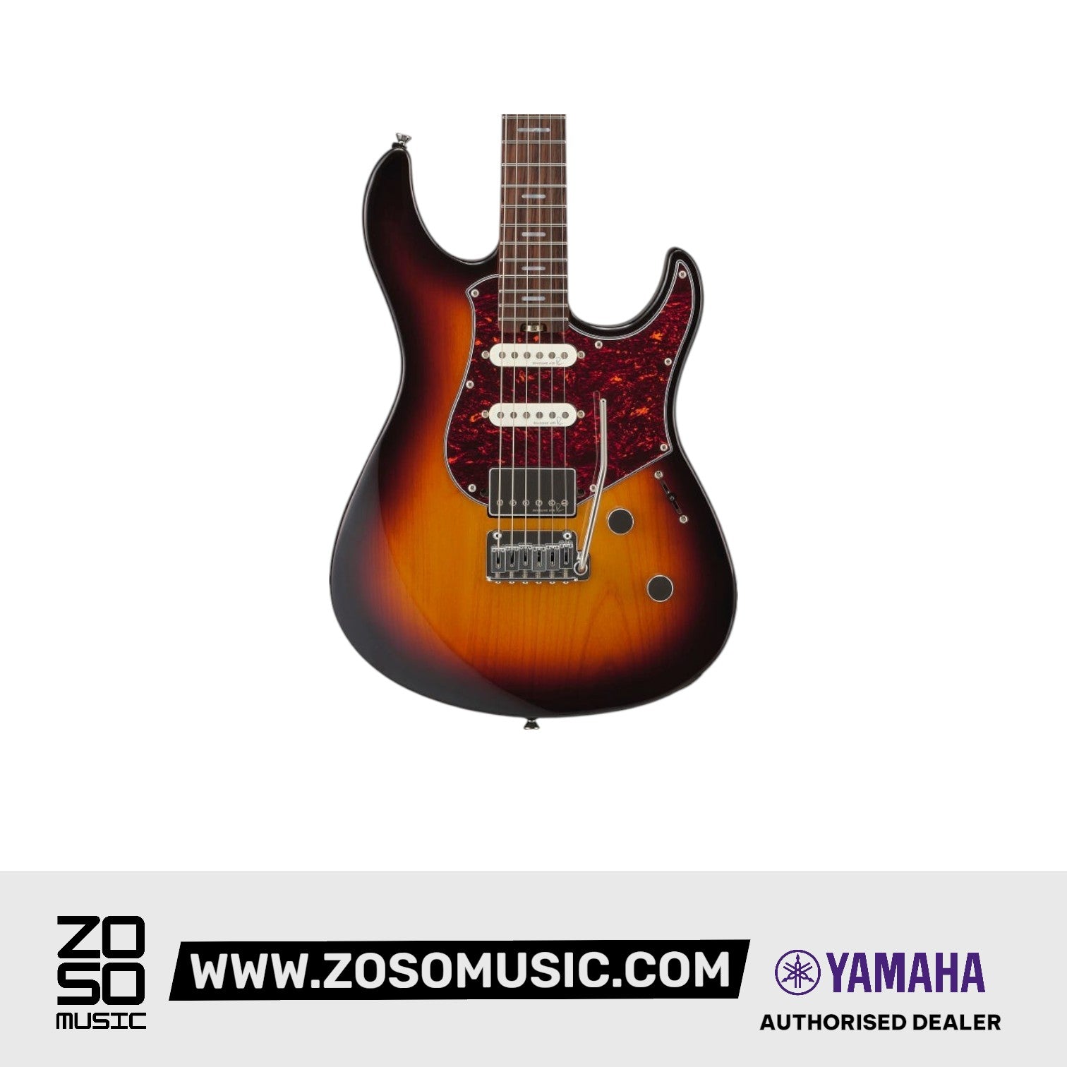 Yamaha PACP12 Pacifica Professional Electric Guitar - Desert Burst | Zoso Music Sdn Bhd