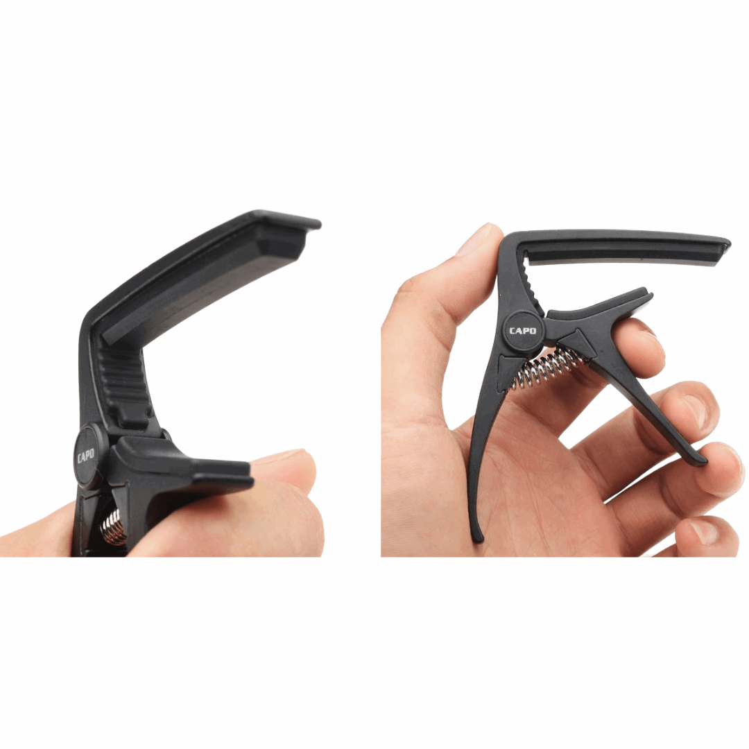 Aroma AC20 Metal Guitar Capo Color Black | AROMA , Zoso Music