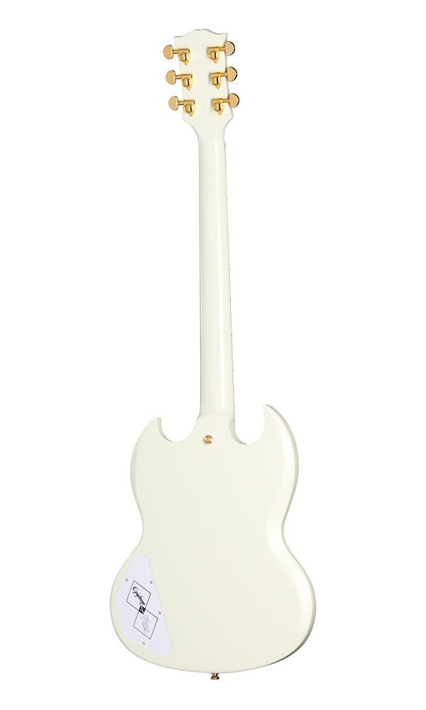 (Epiphone Inspired by Gibson Custom) Epiphone ECSGC63CWVGM1 1963 SG Custom Electric Guitar - Classic White