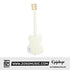 (Epiphone Inspired by Gibson Custom) Epiphone ECSGC63CWVGM1 1963 SG Custom Electric Guitar - Classic White |  EPIPHONE |  ELECTRIC GUITAR |  Zoso Music