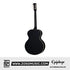 (Epiphone Inspired by Gibson Custom) Epiphone ECJ180LSEBNH1 J-180 LS Acoustic-Electric Guitar - Ebony |  EPIPHONE |  ACOUSTIC GUITAR |  Zoso Music