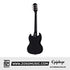 Epiphone ES1PPSGEBNH3 Power Players SG Electric Guitar - Dark Matter Ebony (Gig Bag, Cable, Picks Included) |  EPIPHONE |  ELECTRIC GUITAR |  Zoso Music