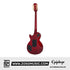 Epiphone EILPACQALRUBGH1 Alex Lifeson Les Paul Custom Axcess Electric Guitar, Case Included - Ruby |  EPIPHONE |  ELECTRIC GUITAR |  Zoso Music