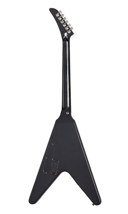 Epiphone EIGYVFDMDRBH3 Dave Mustaine Prophecy Flying V Figured Electric Guitar, Aged Dark Red Burst