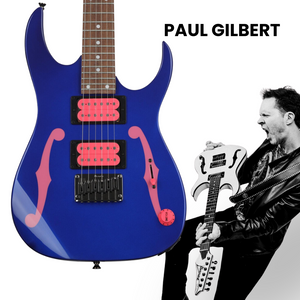 Ibanez Paul Gilbert Signature PGMM11 Electric Guitar - Jewel Blue (PGMM11-JB) |  IBANEZ |  ELECTRIC GUITAR |  Zoso Music