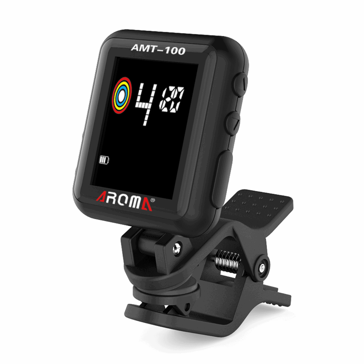 Aroma AMT100 USB Rechargeable Clip On Guitar Tuner | AROMA , Zoso Music