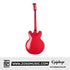 Epiphone 1962 Gibson ES-335 Reissue '60s Cherry Semi-hollow Electric Guitar - Sixties Cherry |  EPIPHONE |  ELECTRIC GUITAR |  Zoso Music