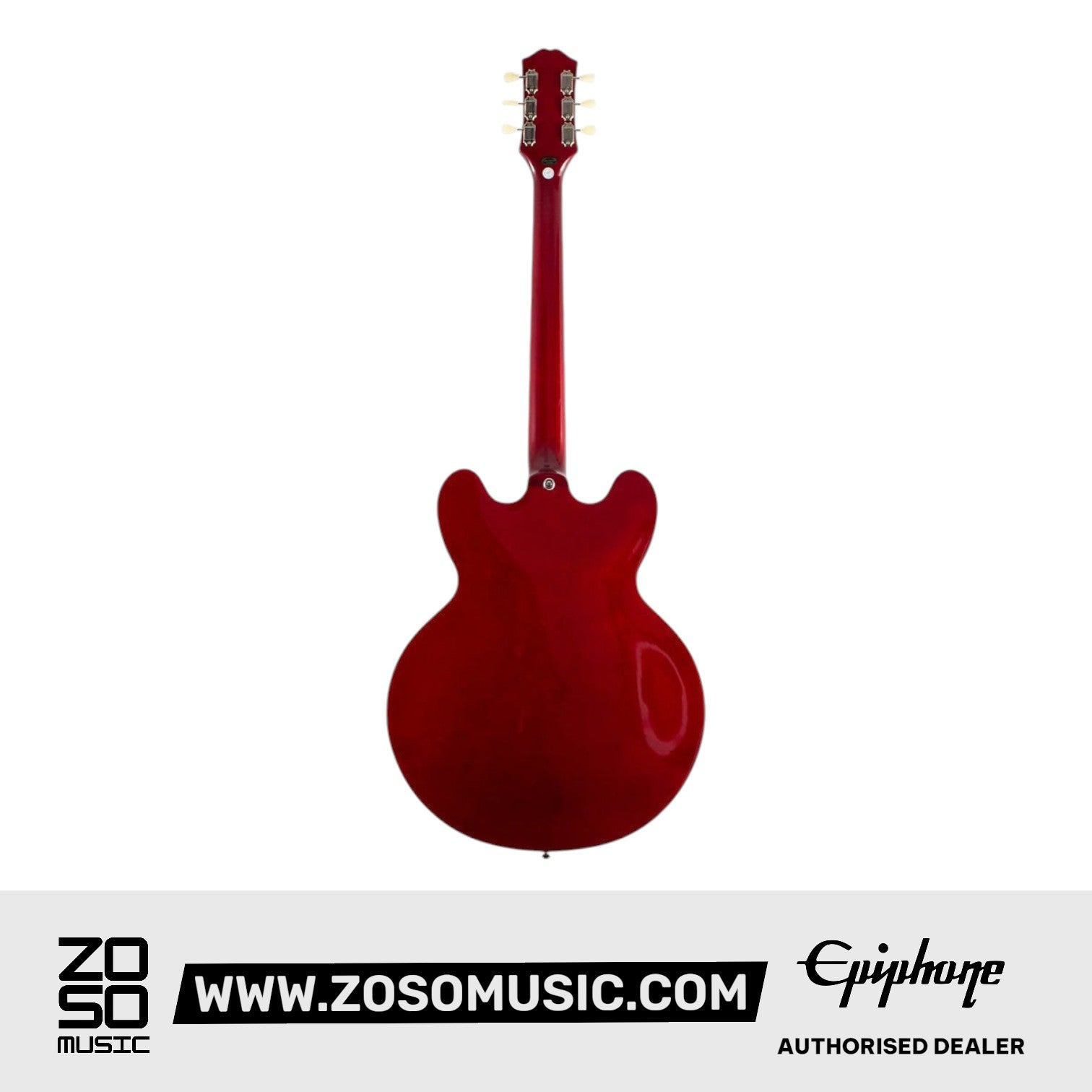 Epiphone 1962 Gibson ES-335 Reissue '60s Cherry Semi-hollow Electric Guitar - Sixties Cherry