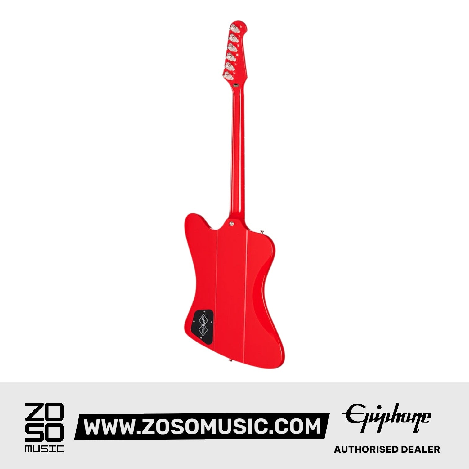 Epiphone 1963 Firebird I Electric Guitar - Cardinal Red |  EPIPHONE |  ELECTRIC GUITAR |  Zoso Music