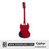 Epiphone E1SGTCHNH1 SG Tribute Electric Guitar - Cherry ( + FREE Gator GBE-ELECT Gig Bag ) |  EPIPHONE |  ELECTRIC GUITAR |  Zoso Music