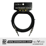 Neowood AMO001 3 & 6 Meter QTR-QTR Instrument Cable Yellow |  NEOWOOD |  CABLES |  Zoso Music