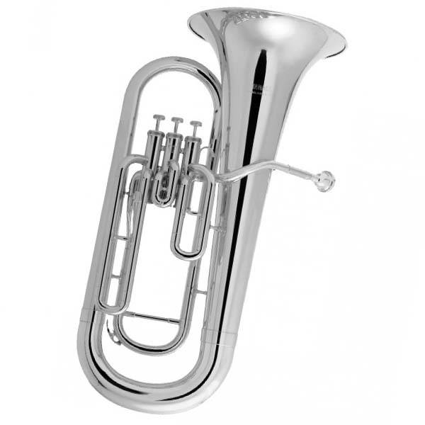 Yamaha YEP-201S Series 3 Valve Standard Euphonium Silver