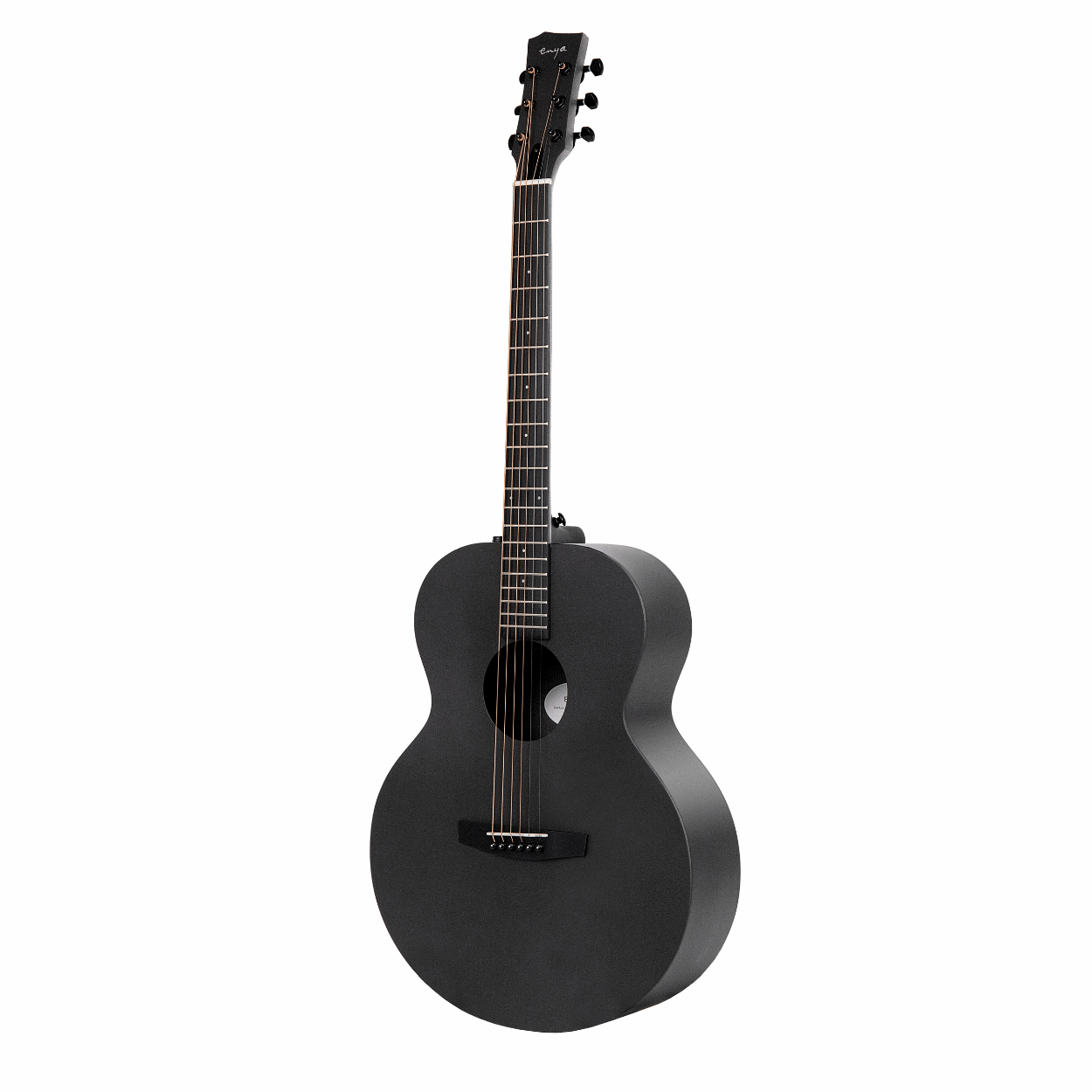 ENYA EA-X0 41IN HPL SPRUCE & HPL KOA (AJ BODY) W/BAG BLACK (BK) | ENYA , Zoso Music