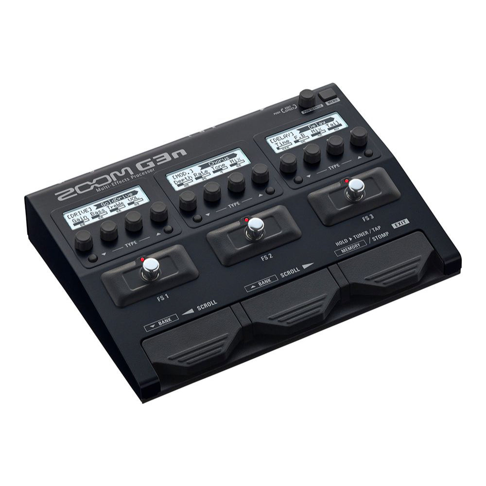 Zoom G3n Front View Zoso Music 