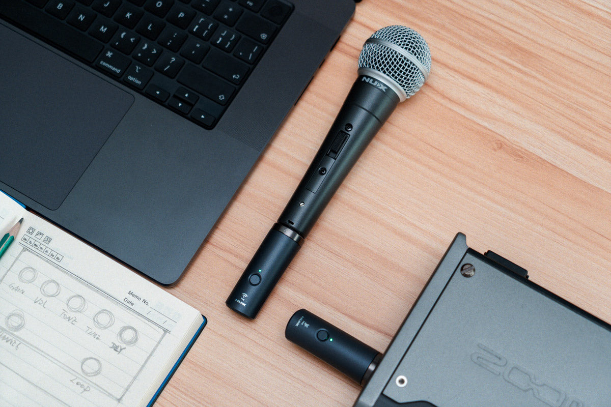 Nux B-3RC 2.4GHz Wireless Microphone System |  NUX |  WIRELESS MICROPHONE SYSTEM |  Zoso Music
