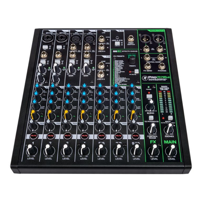 Mackie PROFX10V3+ 10-channel Professional Analog Mixer With USB
