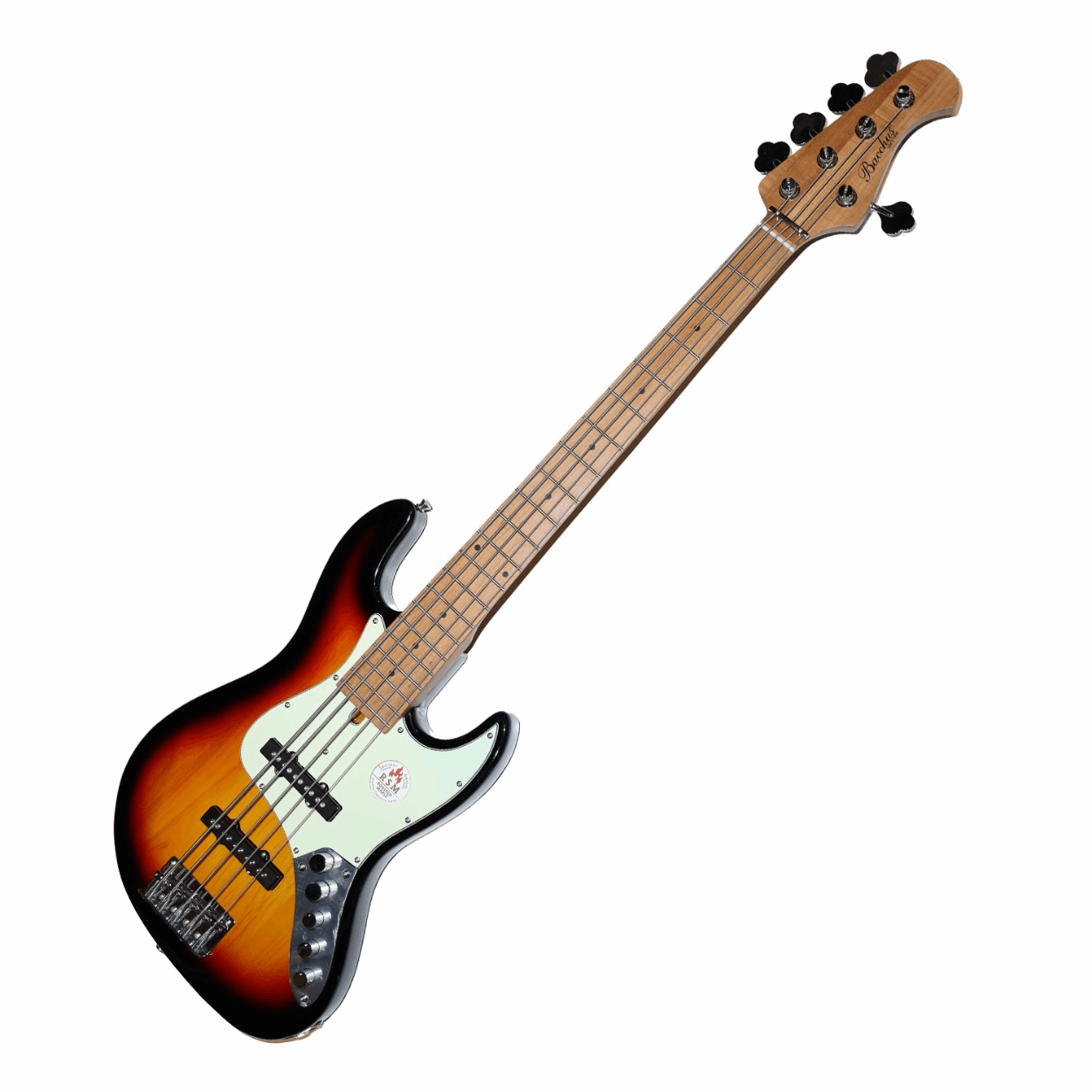 Bacchus Wjb5-630-rsm/m-act 3ts 5 String Base Universe Series Bacchus, 3 Tone Sunburst With Bag